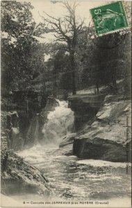 CPA Cascade de Jarreaux pres Royere (1144201)