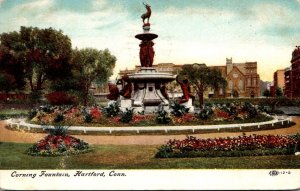 Connecticut Hartford The Corning Fountain 1909