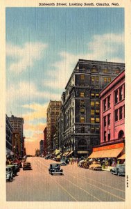 Nebraska Omaha Sixteenth Street Looking South Curteich