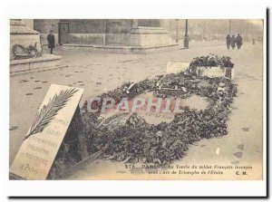 Paris (8th) Old Postcard Tomb of the Unknown Soldier under the & # 39arc triu...