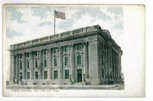 Federal Building, Salt Lake City, Utah unused Postcard