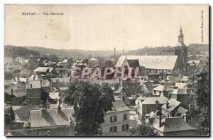 Old Postcard Bernay General view