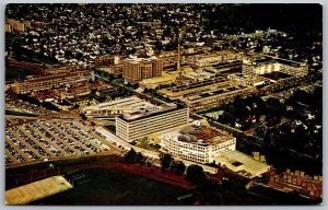 Vtg Dayton Ohio OH National Cash Register Company Aerial View 1960s Postcard