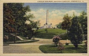 Lincoln Monument, Oak Ridge Cemetary - Springfield, Indiana IN  