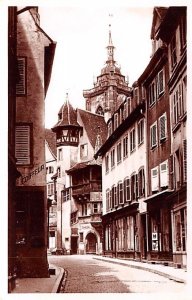 La rue des marchands avec maison Pfister et Cathedrale Colmar France Unused 