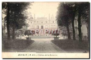 Bouray Old Postcard Chateau de la Boissiere