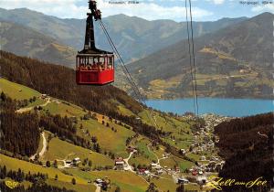 BG5892 seilbahn zur schmittenhohe  cable train herrliche hochgenirgs   germany