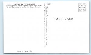 Fishing Smacks - Nassau Harbor BAHAMAS Postcard