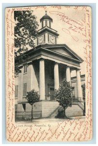 Vintage Post Card Court House Maysville,Kentucky Clock  P19