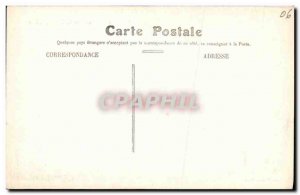 Old Postcard Nice waterfall Public Garden