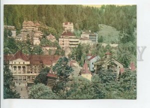 465819 POLAND Krynica resort view Old Russian edition postcard