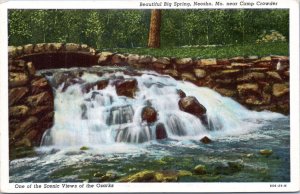 Postcard MO Neosho - Beautiful Big Spring  near Camp Crowder