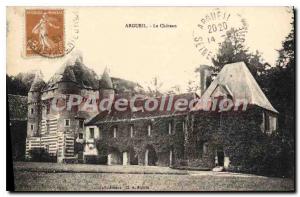 Old Postcard Argueil The Castle