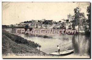Old Postcard Panorama of Pontoise
