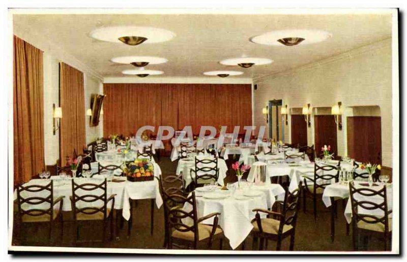 Old Postcard Netherlands Het Witte Paard Restaurant Rotterdam