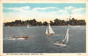 Beach From The Bay - Green Bay, Wisconsin WI