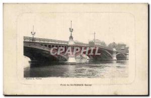 Suresnes - The Bridge - Old Postcard