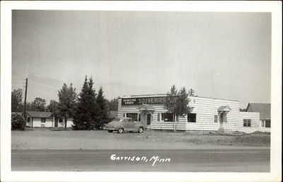 Garrison MN Sporting Goods & Souvenir Store Old Car Real 