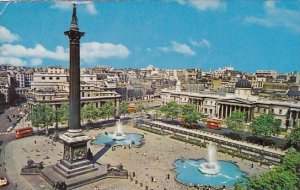 England London Trafalgar Square and Nelson's Column 1966