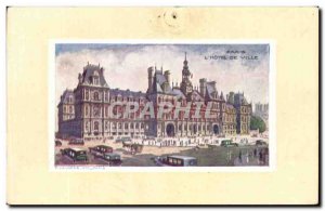 Old Postcard Paris L & # 39Hotel City