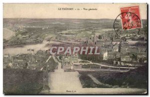 Treport - Vue Generale - Old Postcard