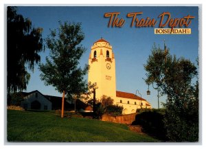 The Train Depot Boise Idaho Postcard Continental View