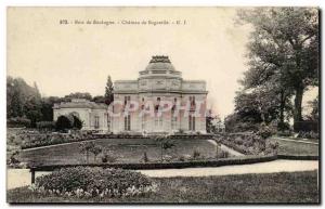 Paris Old Postcard Bois de Boulogne Chateau de Bagatelle