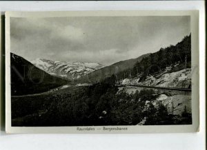 3114959 Norge NORWAY Raundalen BERGENSBANEN -Vintage postcard