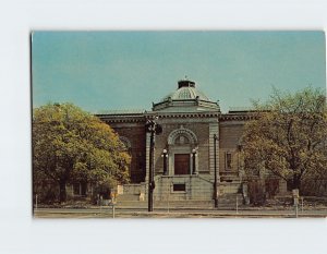 Postcard Bangor Public Library, Bangor, Maine