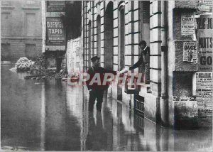 Modern Postcard Paris 1900 1910 Floods The Tournee Factor