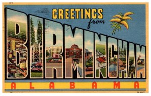 Alabama Birmingham  LARGE LETTER