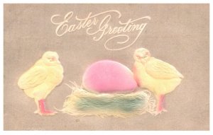 Easter, Chicks, pink egg