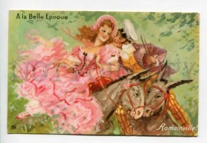 3157713 La Belle Epoque Romainville DONKEY vintage colorful PC