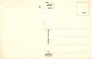 Postcard Greetings From Oregon Map Historical Landmarks Buildings Cities OR