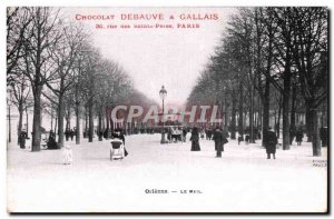 Old Postcard Orleans The email advertising Chocolat Debauve and Gallais Rue d...