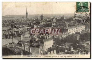 Postcard Old Bordeaux Panorama Taken from the Pey Berland Tower