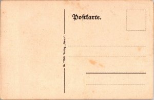 1918 Mint Germany Postcard German Communist Revolution Ilustration Red Flag