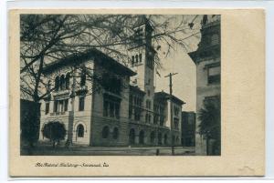 Federal Building Savannah Georgia 1907c postcard