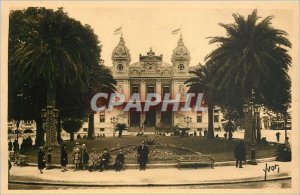 Old Postcard Monte Carlo Principality of Monaco Casino