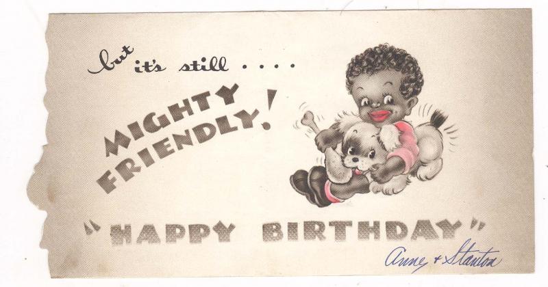 Black Americana, Birthday Card