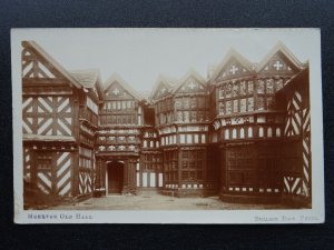 Cheshire MORETON OLD HALL Little Moreton Hall (2) Old RP Postcard by Bullock Bro