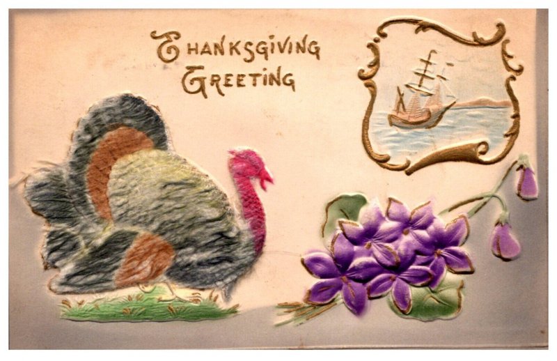 Thanksgiving  Tom Turkey  , Ship Deep embossed