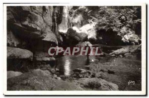 Postcard Old La Douce France Riviera Gorges du Loup Loup jump At The Helm