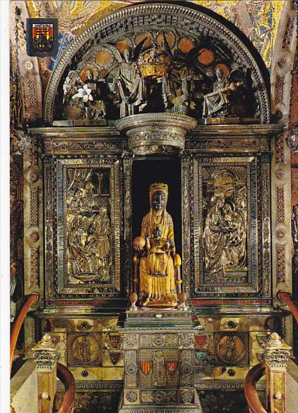 Spain Montserrat El Trono de la Virgen