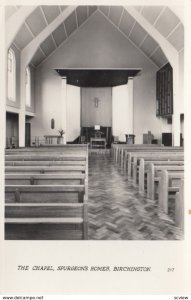 RP: BIRCHINGTON , Kent , England , 30-40s ; The chapel (Interior) , Spurgeon'...