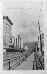 Postcard 1930s Street Theater Marquee Montana Missoula Higgins Avenue 23-13124