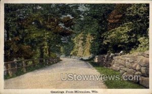 Greetings From - MIlwaukee, Wisconsin WI Postcard