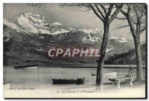 Old Postcard Lake Annecy and the Spinner