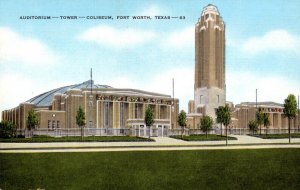 Texas Fort Worth Auditorium Tower & Coliseum