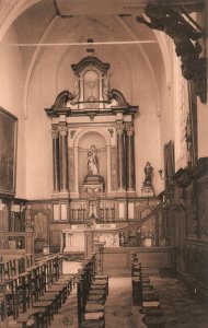 Vintage Postcard 1910's Louvain Eglise Ste Gertude Autel N. D. Des Sept Douleurs